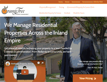 Tablet Screenshot of orangetreepropertymanagement.com
